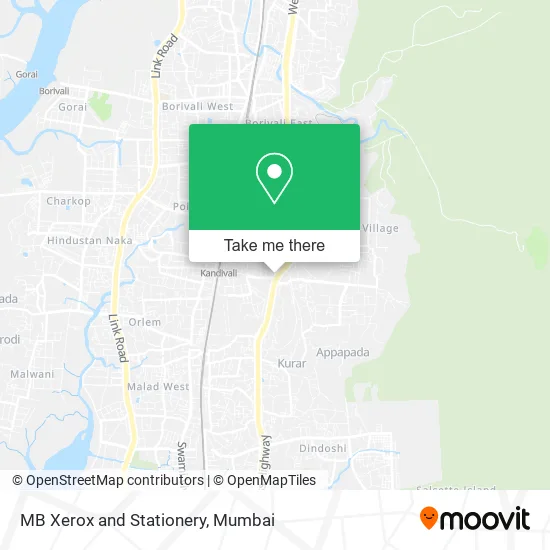 MB Xerox and Stationery map