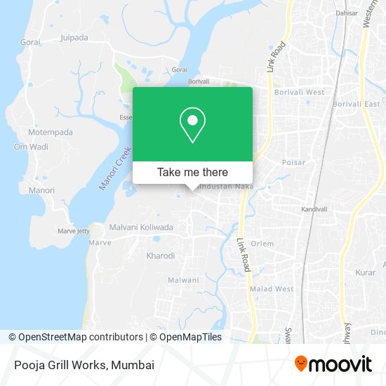 Pooja Grill Works map