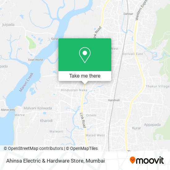 Ahinsa Electric & Hardware Store map