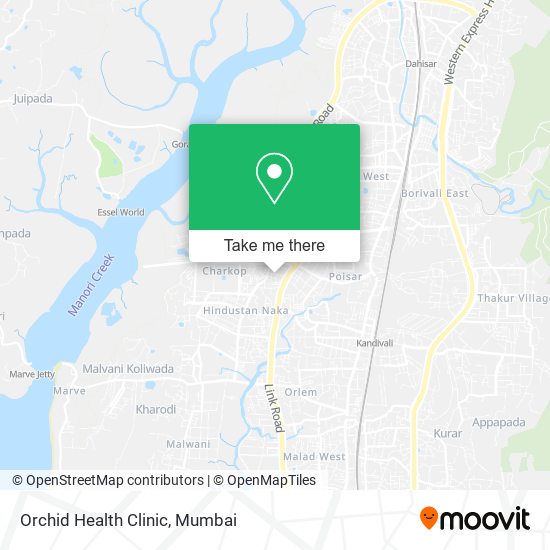 Orchid Health Clinic map