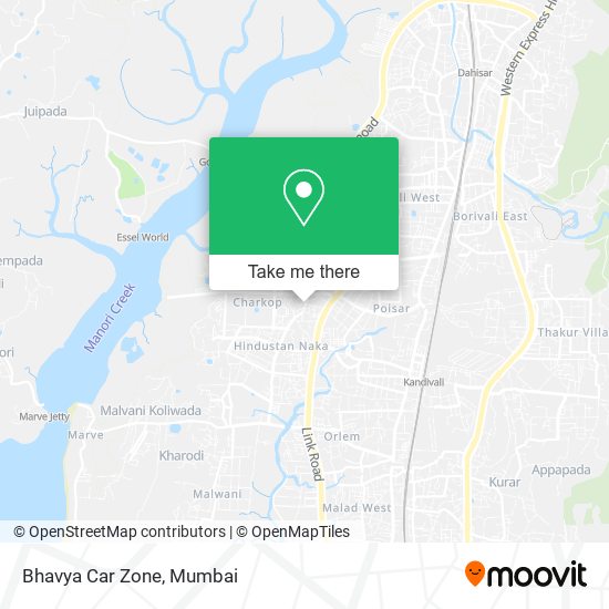 Bhavya Car Zone map