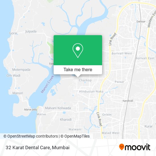 32 Karat Dental Care map