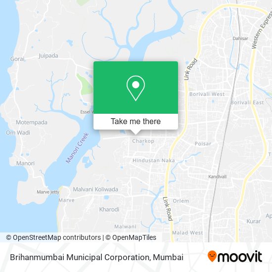 Brihanmumbai Municipal Corporation map