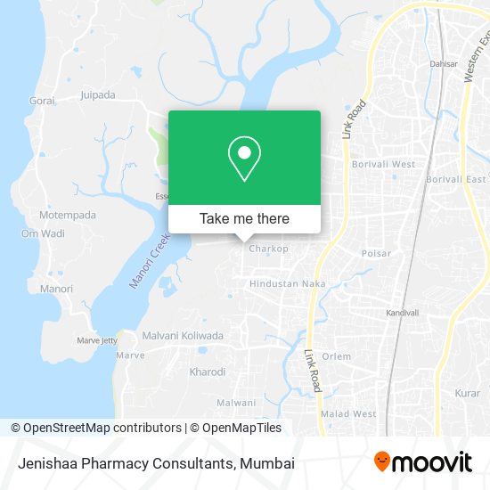 Jenishaa Pharmacy Consultants map