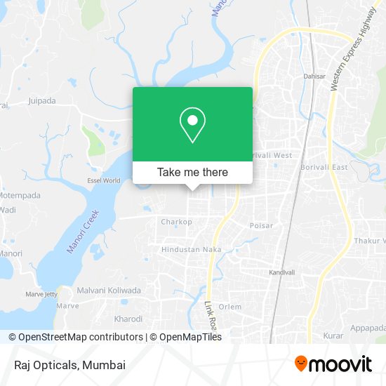 Raj Opticals map