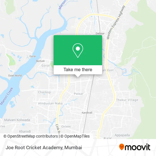 Joe Root Cricket Academy map