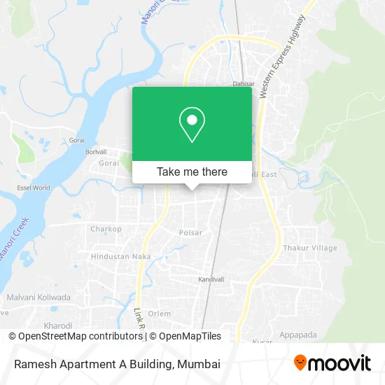 Ramesh Apartment A Building map