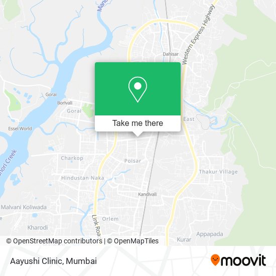 Aayushi Clinic map