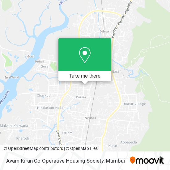 Avam Kiran Co-Operative Housing Society map