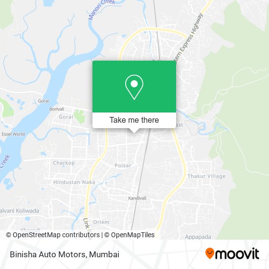 Binisha Auto Motors map