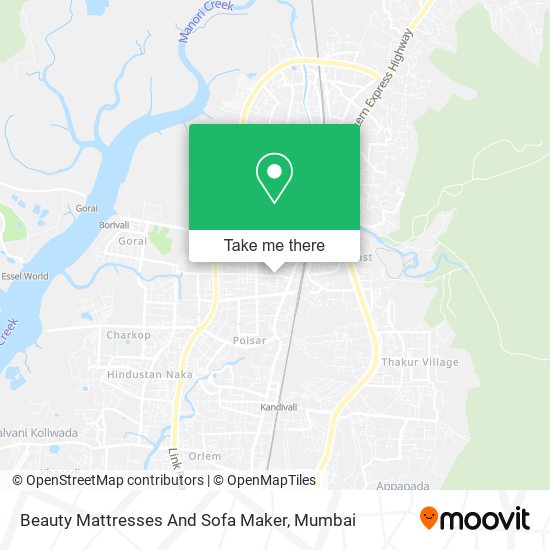 Beauty Mattresses And Sofa Maker map