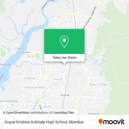 Gopal Krishna Gokhale High School map