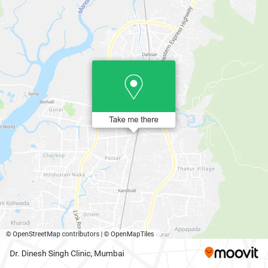 Dr. Dinesh Singh Clinic map