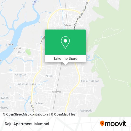 Raju Apartment map