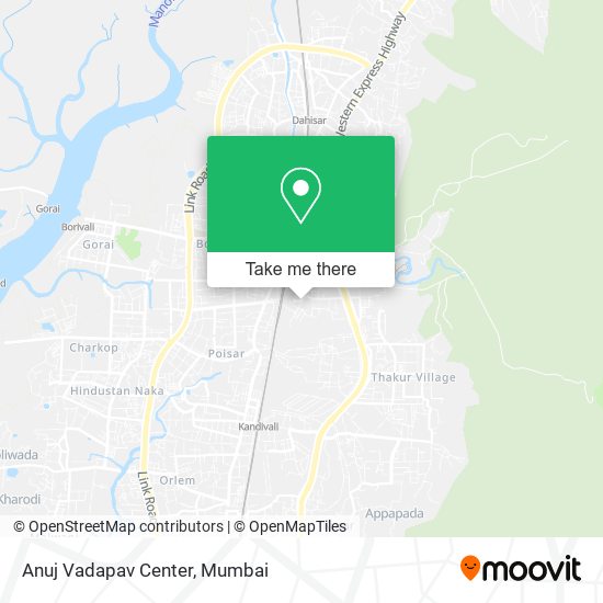 Anuj Vadapav Center map