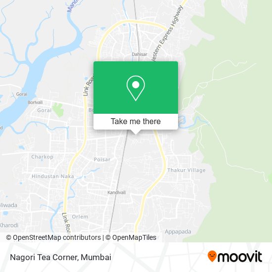 Nagori Tea Corner map