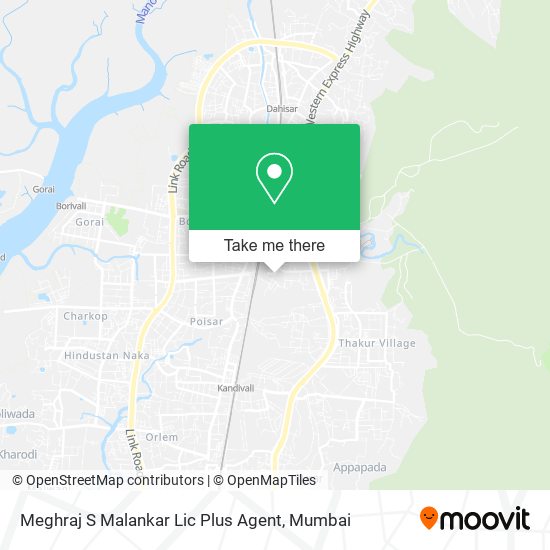 Meghraj S Malankar Lic Plus Agent map