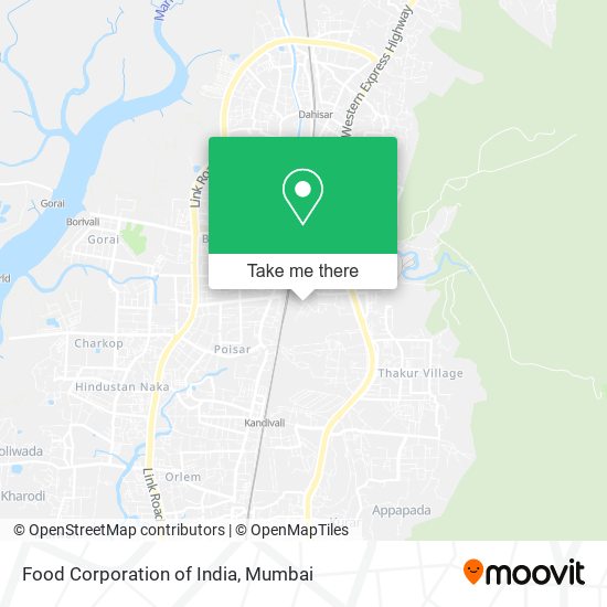 Food Corporation of India map