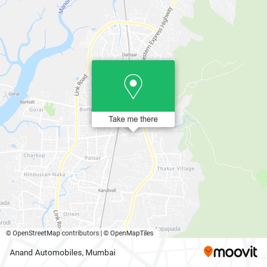 Anand Automobiles map