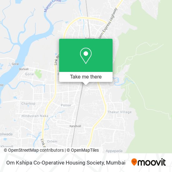 Om Kshipa Co-Operative Housing Society map