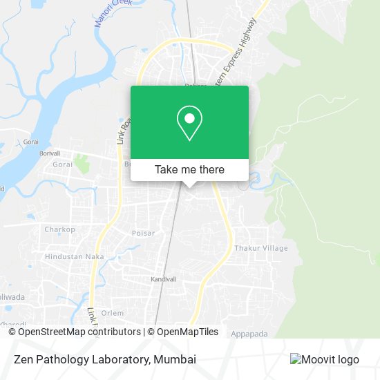 Zen Pathology Laboratory map