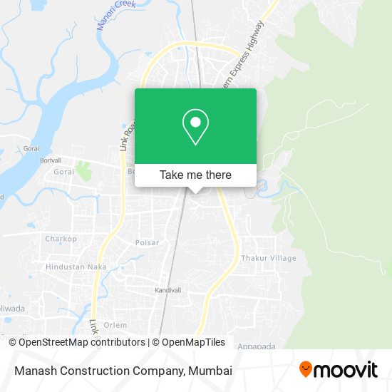 Manash Construction Company map