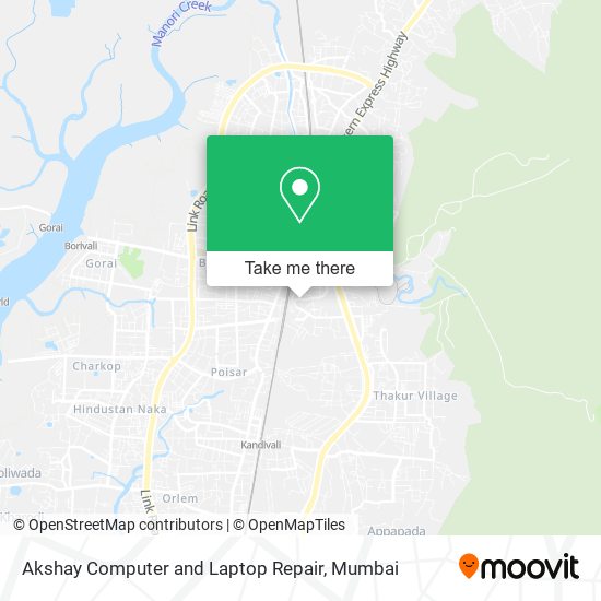 Akshay Computer and Laptop Repair map