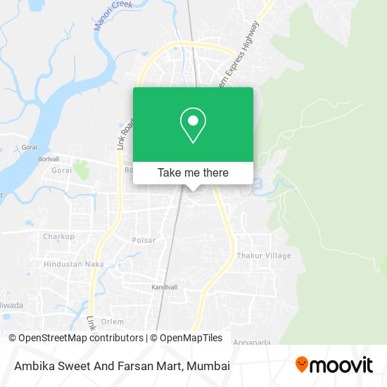 Ambika Sweet And Farsan Mart map