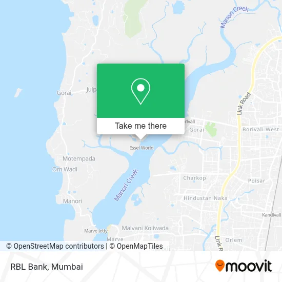 RBL Bank map