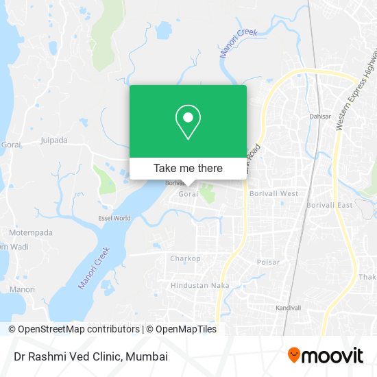 Dr Rashmi Ved Clinic map