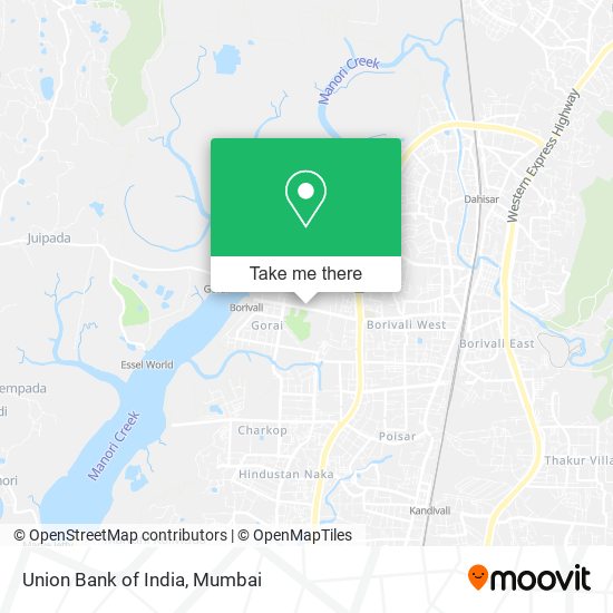 Union Bank of India map