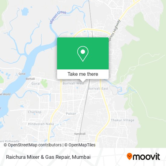 Raichura Mixer & Gas Repair map