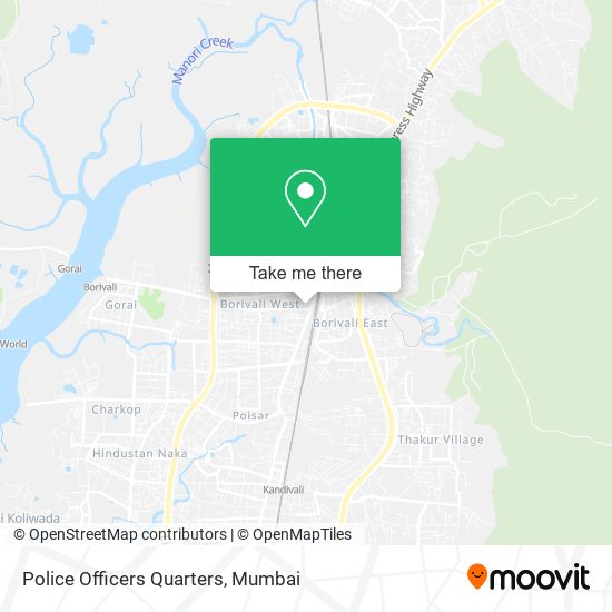 Police Officers Quarters map