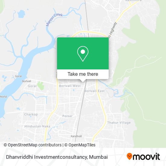 Dhanvriddhi Investmentconsultancy map