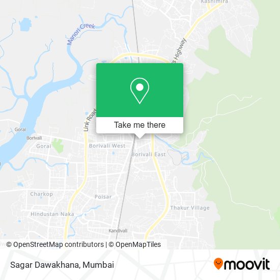 Sagar Dawakhana map