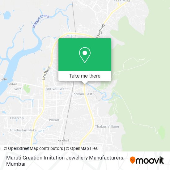 Maruti Creation Imitation Jewellery Manufacturers map