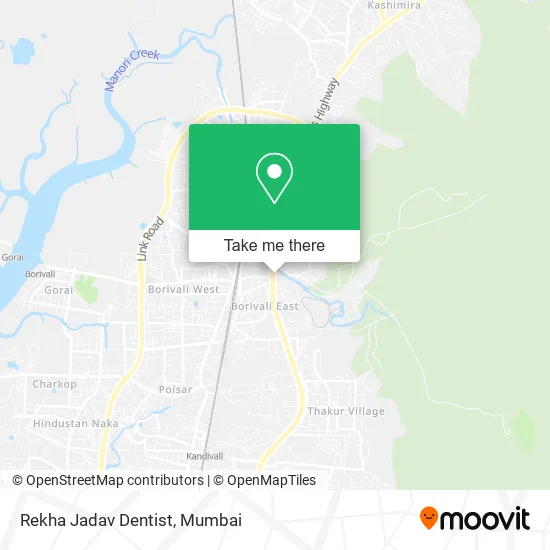 Rekha Jadav Dentist map