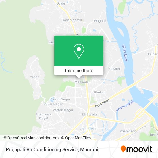 Prajapati Air Conditioning Service map