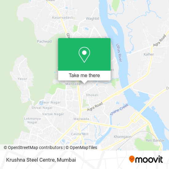 Krushna Steel Centre map