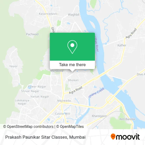 Prakash Paunikar Sitar Classes map