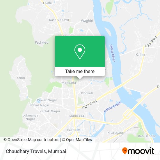 Chaudhary Travels map