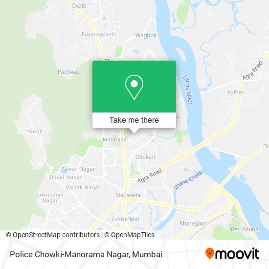 Police Chowki-Manorama Nagar map