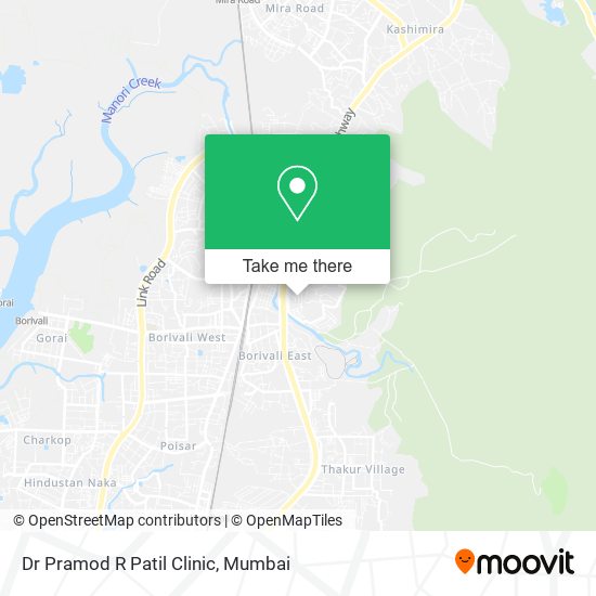 Dr Pramod R Patil Clinic map