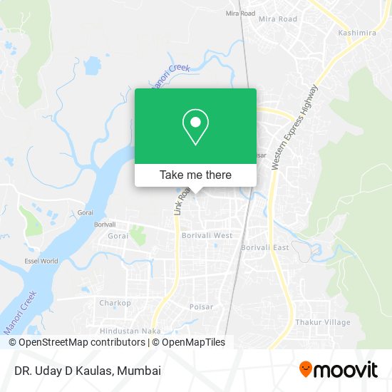 DR. Uday D Kaulas map