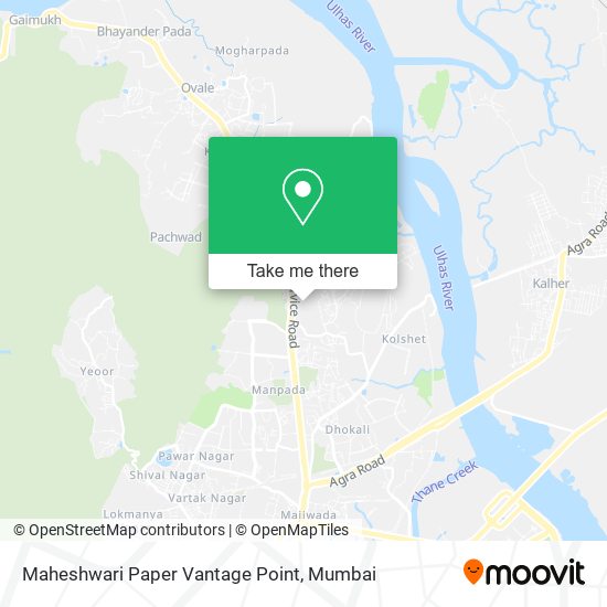 Maheshwari Paper Vantage Point map