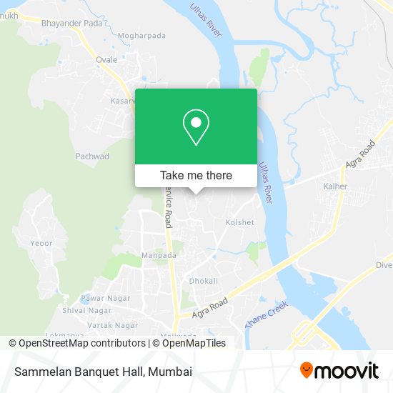 Sammelan Banquet Hall map