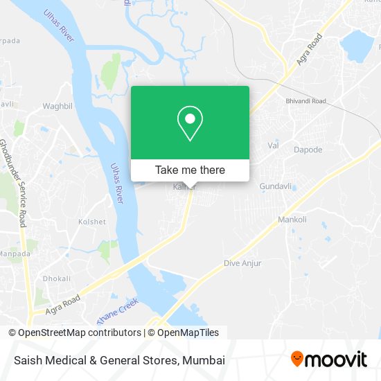 Saish Medical & General Stores map