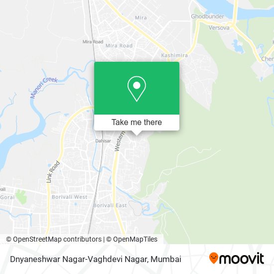Dnyaneshwar Nagar-Vaghdevi Nagar map