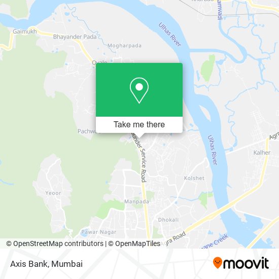 Axis Bank map