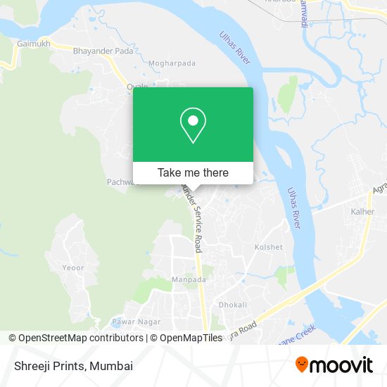 Shreeji Prints map